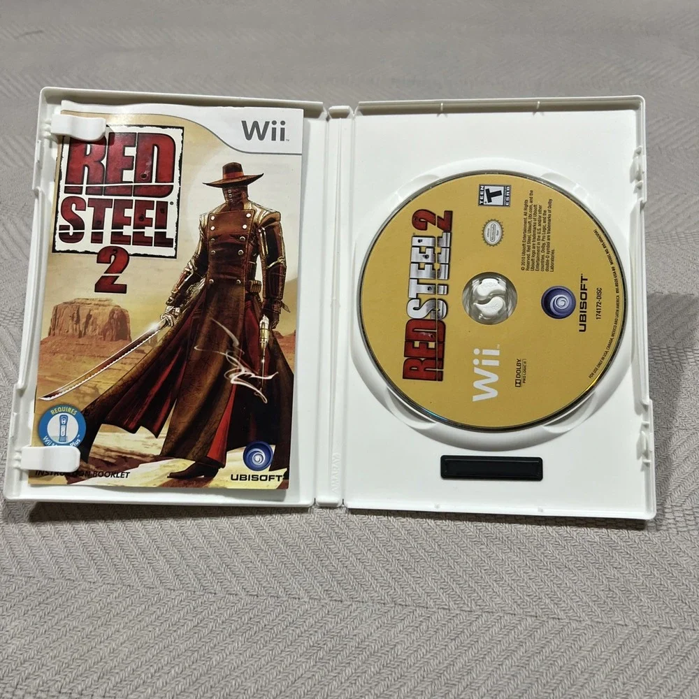 Red Steel 2 Wii (Nintendo Wii, 2010) CIB Complete W/ Manual